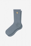 Carhartt Chase Socks - Cozy Blue / Gold