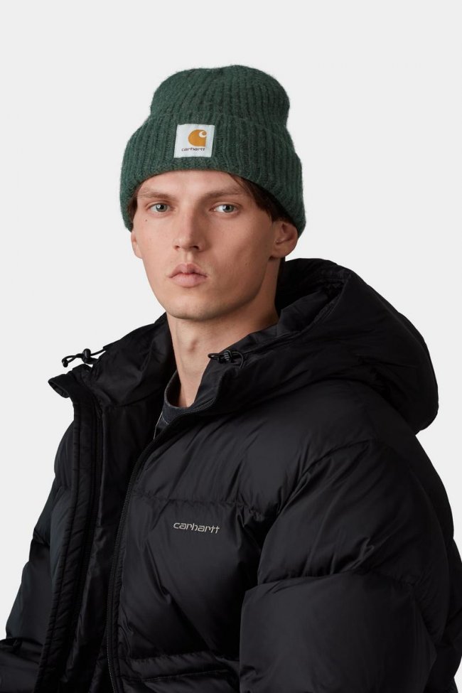 Carhartt Anglistic Beanie - Speckled Dark Scarab