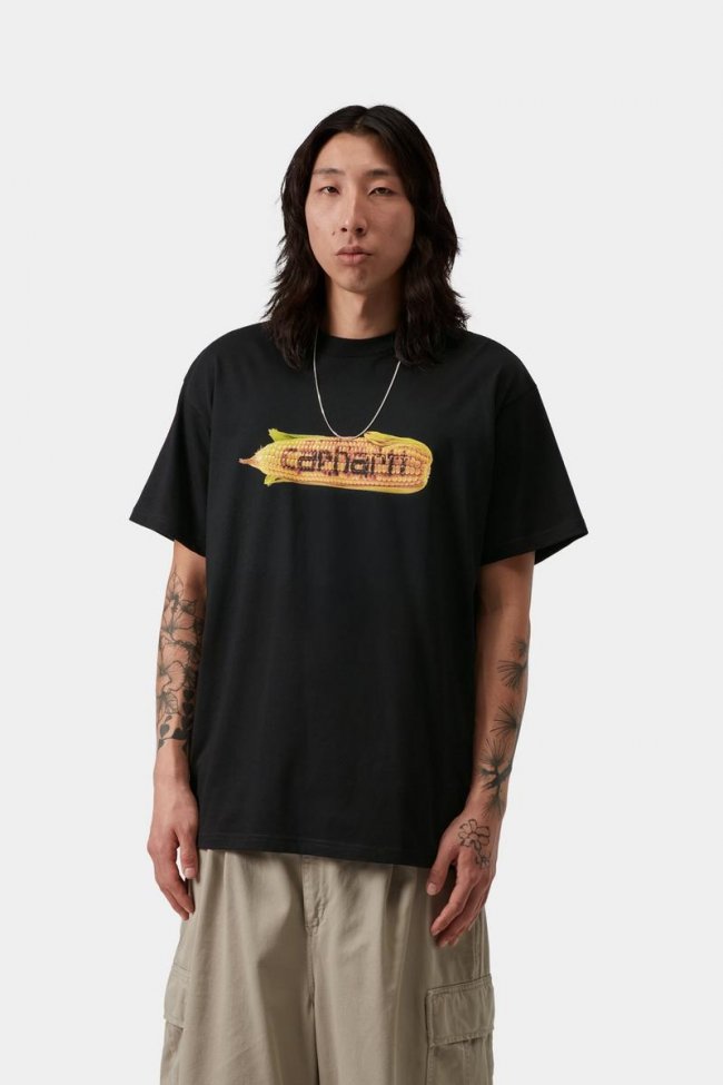Carhartt S/S Hot Cob T-Shirt - Black