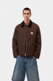 Carhartt Detroit Jacket (Winter) - Tobacco / Black, Rigid Carhartt Detroit Jacket (Winter) - Tobacco / Black, Rigid