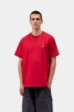Carhartt S/S Chase T-Shirt - Chili Pepper / Gold Carhartt S/S Chase T-Shirt - Chili Pepper / Gold