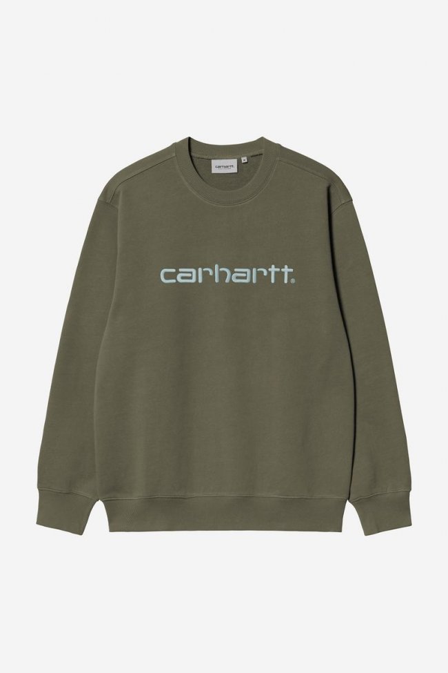 Carhartt Sweatshirt - Leaf / Tourmaline
