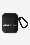 Carhartt Theory and Practice AirPods Case - Black / White Carhartt Theory and Practice AirPods Case - Black / White
