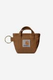 Carhartt Mini Tote Bag Keychain - Hamilton Brown