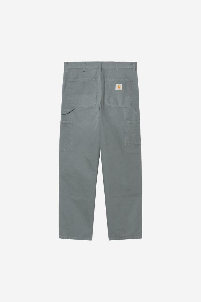 Carhartt Double Knee Pant - Cozy Blue, Stone canvas