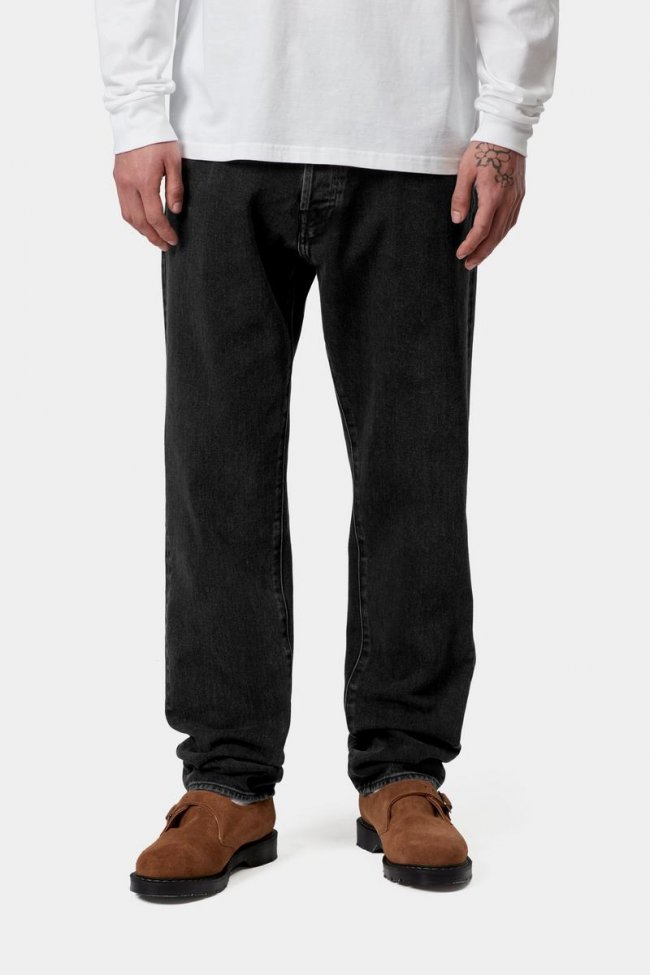 Carhartt Klondike Pant - Black, Stone washed