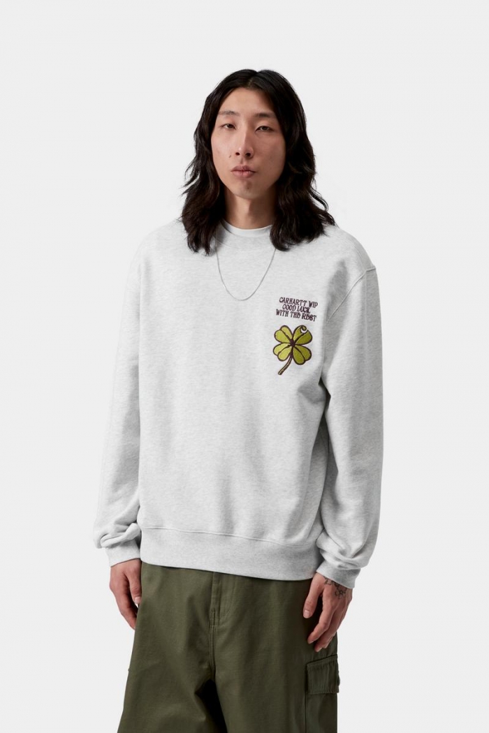 Carhartt Clover Sweatshirt - Ash Heather