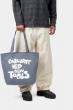 Carhartt Canvas Graphic Tote - Cutout, Print Icesheet Carhartt Canvas Graphic Tote - Cutout, Print Icesheet