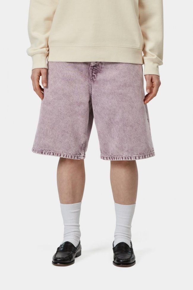 Carhartt Brandon Short - Cozy Purple, Chalk wash Carhartt Brandon Short - Cozy Purple, Chalk wash