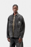Carhartt OG Michigan Coat - Black, Destroy wash, splatter Carhartt OG Michigan Coat - Black, Destroy wash, splatter