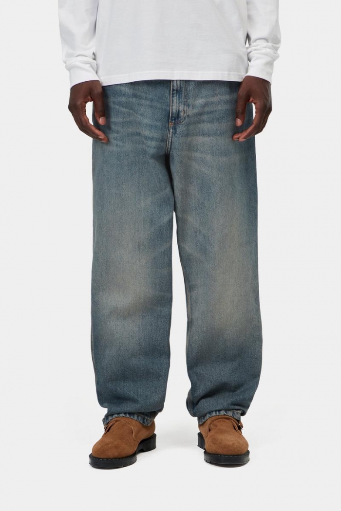 Carhartt Single Knee Pant - Blue, Worn used wash