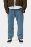 Carhartt Newel Pant - Blue, Stone bleached Carhartt Newel Pant - Blue, Stone bleached
