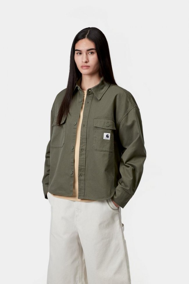 Carhartt Kelly Shirt Jac - Leaf, Rinsed