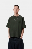 Carhartt S/S Lambert T-Shirt - Raven, Moon wash Carhartt S/S Lambert T-Shirt - Raven, Moon wash