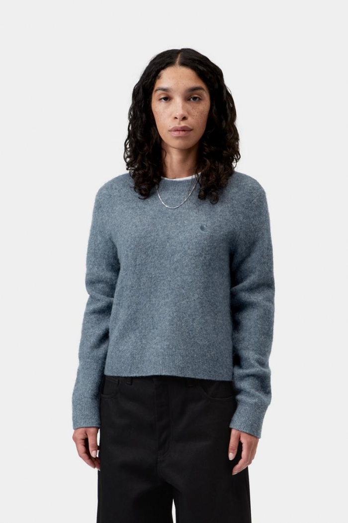 Carhartt Curtis Sweater - Tangled Shady Blue