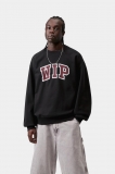 Carhartt WIP III Sweatshirt - Black, Heavy stone wash
