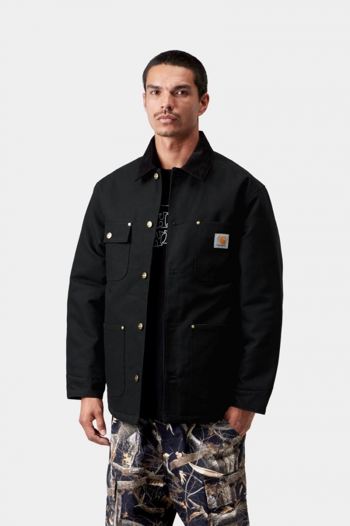 Carhartt OG Chore Coat - Black / Black, Rigid
