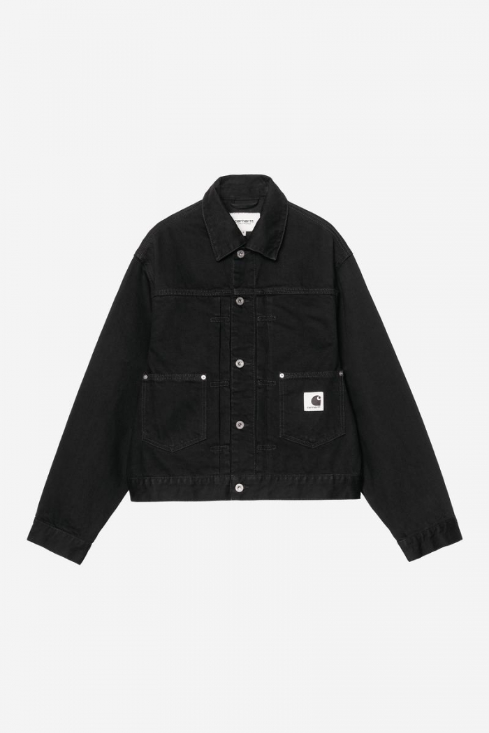 Carhartt Belmar Jacket - Black, Rinsed