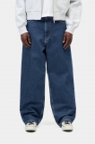 Carhartt Brandon Pant - Blue, Stone washed