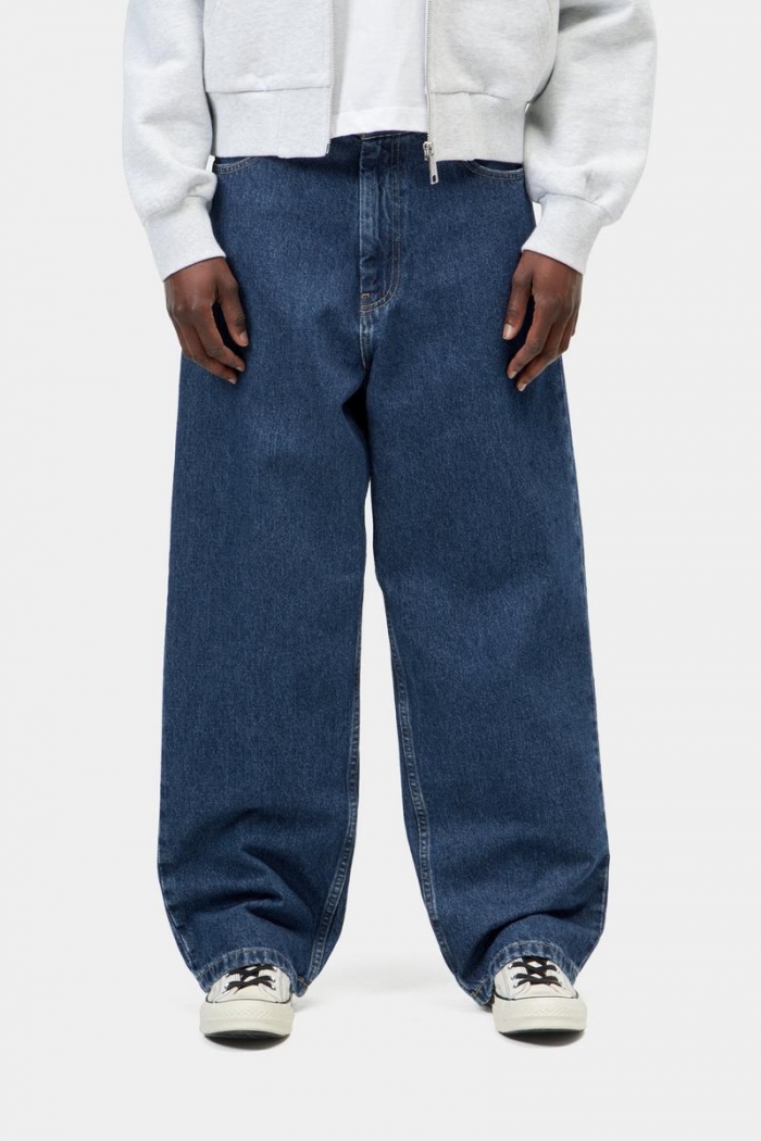 Carhartt Brandon Pant - Blue, Stone washed