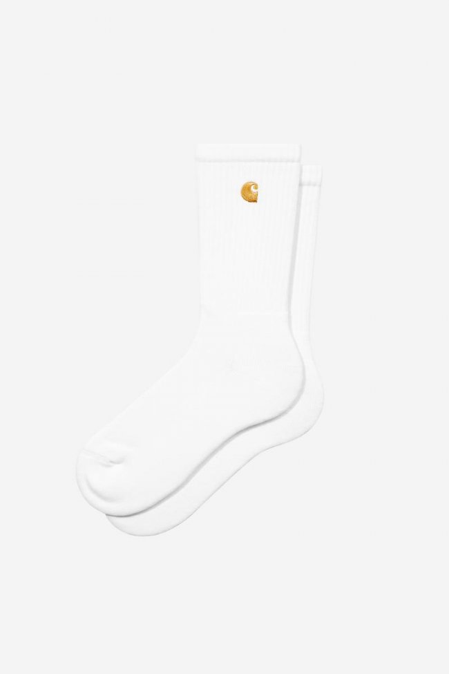 Carhartt Chase Socks - White / Gold