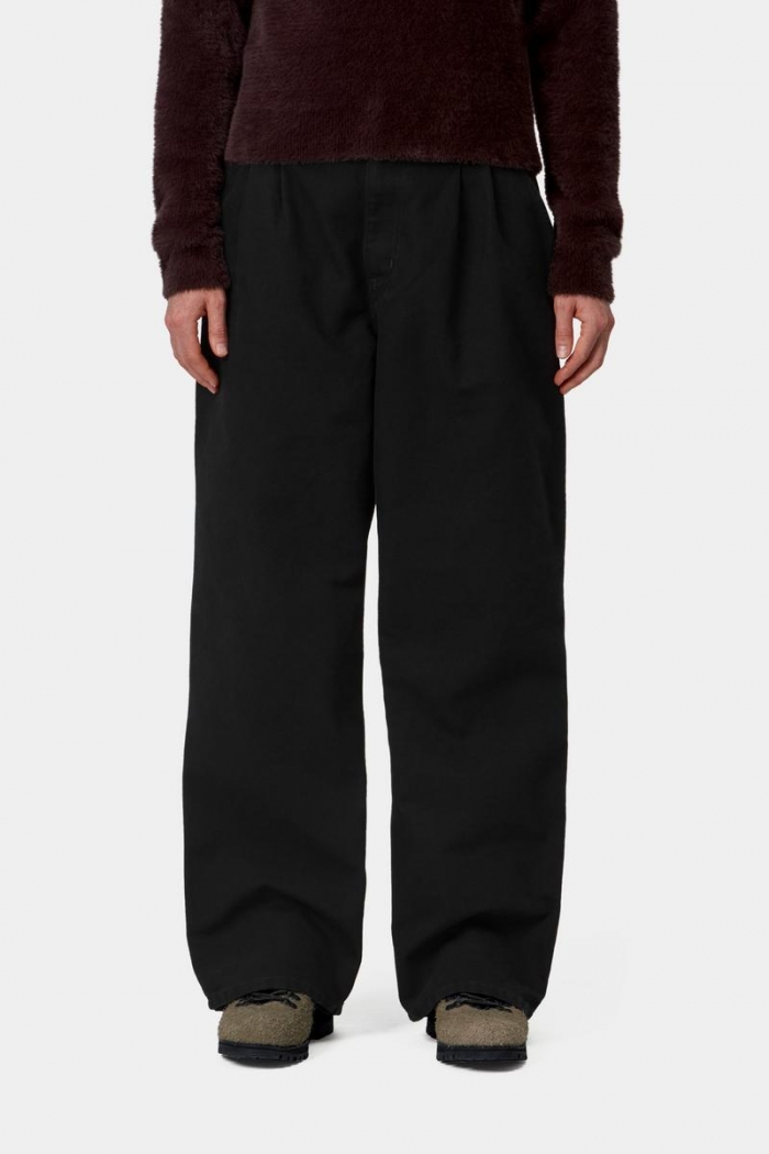 Carhartt Billie Single Knee Pant - Black, Stone washed