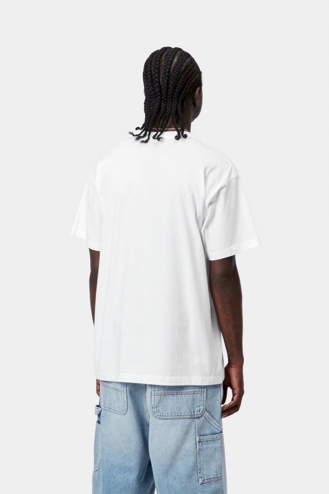 Carhartt S/S Cloud Script T-Shirt - White