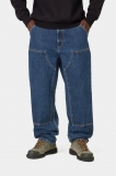 Carhartt Double Knee Pant - Blue, Stone washed Carhartt Double Knee Pant - Blue, Stone washed