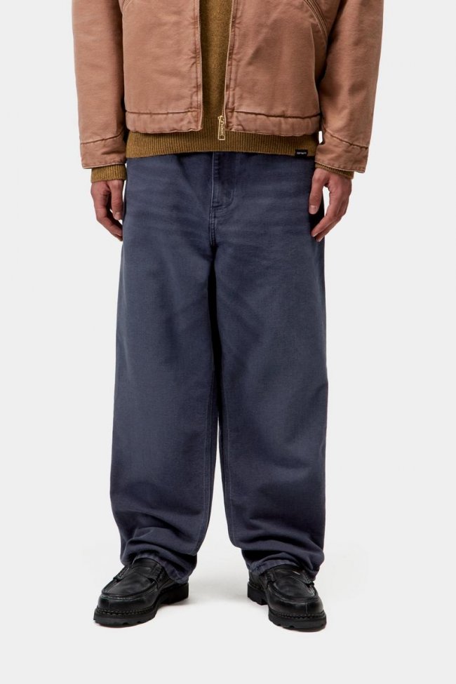 Carhartt Single Knee Pant - Dark Navy, Stone canvas