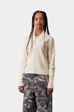 Carhartt L/S Dora Polo - Natural, Garment dyed Carhartt L/S Dora Polo - Natural, Garment dyed
