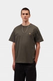 Carhartt S/S Chase T-Shirt - Shungite / Gold