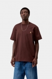 Carhartt S/S American Script T-Shirt - Amarone Carhartt S/S American Script T-Shirt - Amarone