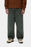 Carhartt Double Knee Pant - Raven, Stone canvas