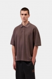 Carhartt S/S Wayne Polo - Palisander, Garment dyed Carhartt S/S Wayne Polo - Palisander, Garment dyed