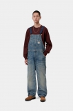 Carhartt Bib Overall - Blue, Worn used wash Carhartt Bib Overall - Blue, Worn used wash