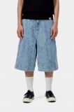 Carhartt Snake Nixon Double Knee Short - Snake Camo, Blue, Bleached