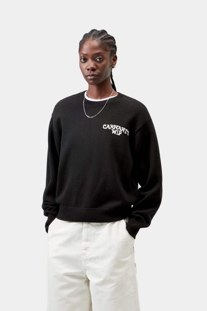 Carhartt Hugging Cats Sweater - Black / Wax