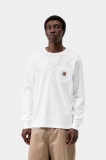 Carhartt L/S Pocket T-Shirt - White