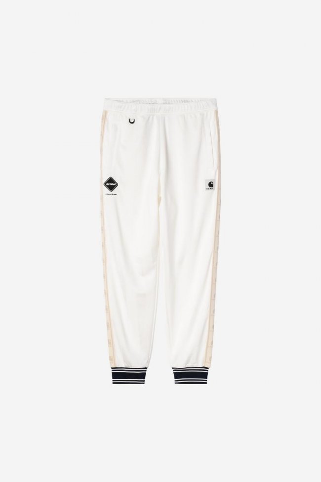 Carhartt F.C.Real Bristol x Carhartt WIP Track Jersey Pants - White Carhartt F.C.Real Bristol x Carhartt WIP Track Jersey Pants - White