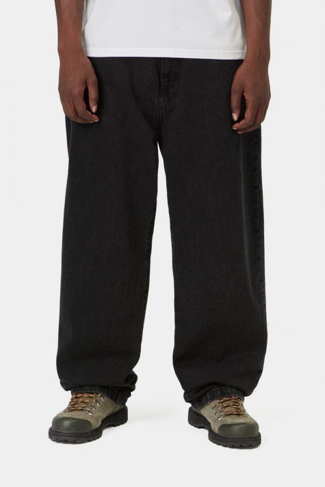 Carhartt Landon Pant - Black, Stone washed