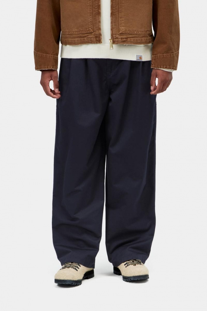 Carhartt Brockman Pant - Dark Navy, Rinsed
