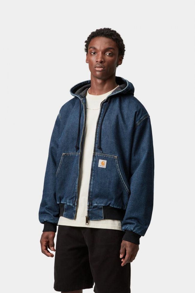 Carhartt OG Active Jacket (Winter) - Blue, Stone washed