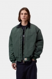 Carhartt OG Santa Fe Jacket - Raven / Black, Stone canvas Carhartt OG Santa Fe Jacket - Raven / Black, Stone canvas