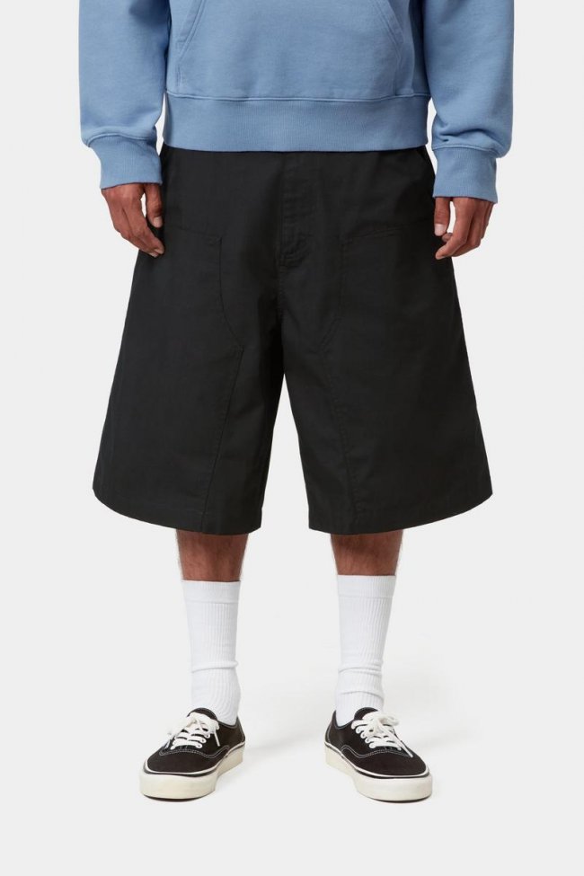 Carhartt Postal Double Knee Short - Black Carhartt Postal Double Knee Short - Black