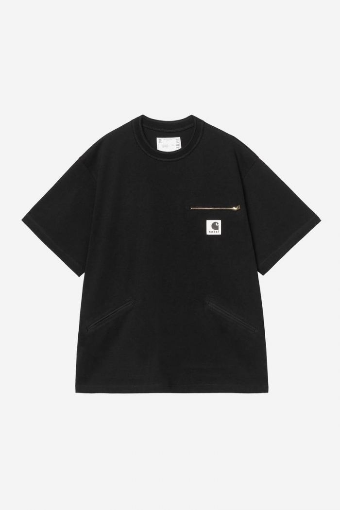 Carhartt sacai x Carhartt WIP Cotton Jersey T-Shirt - Sacai Black