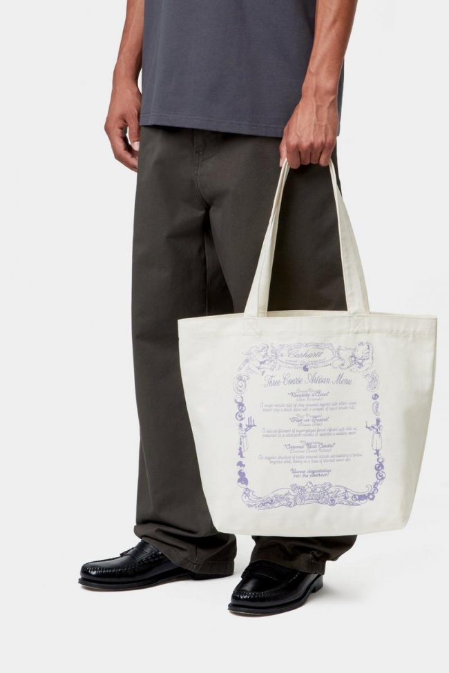 Carhartt Canvas Graphic Tote - Chez WIP, Wax
