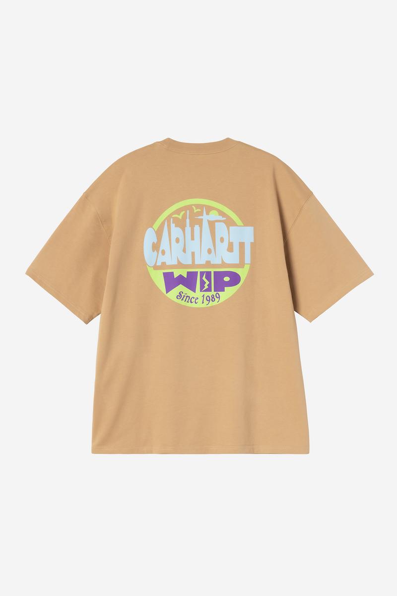 Carhartt S/S Luggage Label T-Shirt - Dusty H Brown