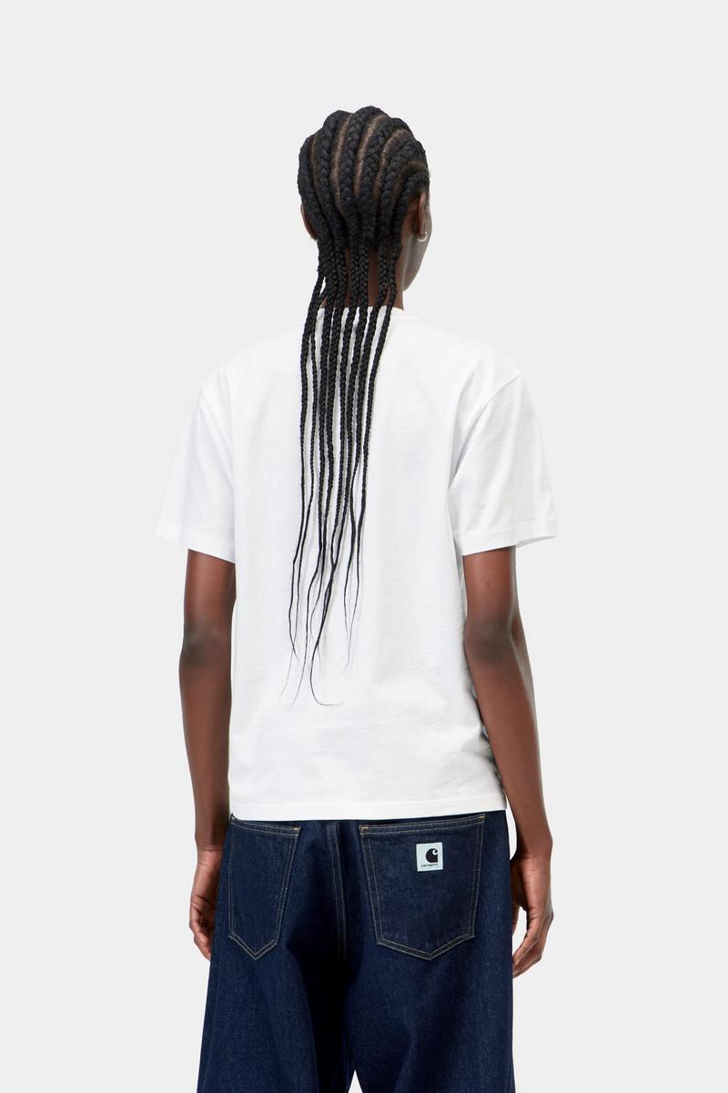 Carhartt S/S Bumper Sticker T-Shirt - White