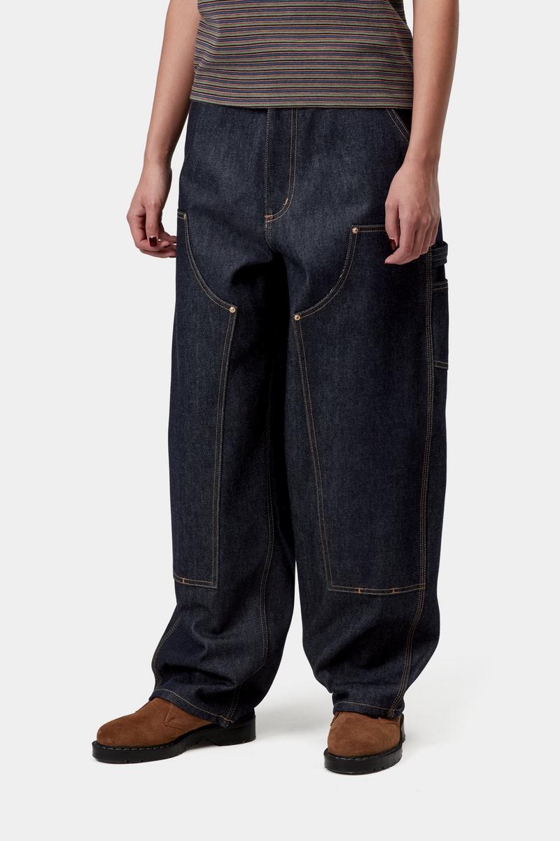 Carhartt Brandon Double Knee Pant - Blue, Rigid