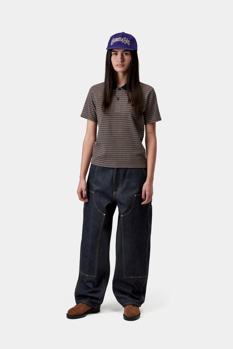 Carhartt Brandon Double Knee Pant - Blue, Rigid